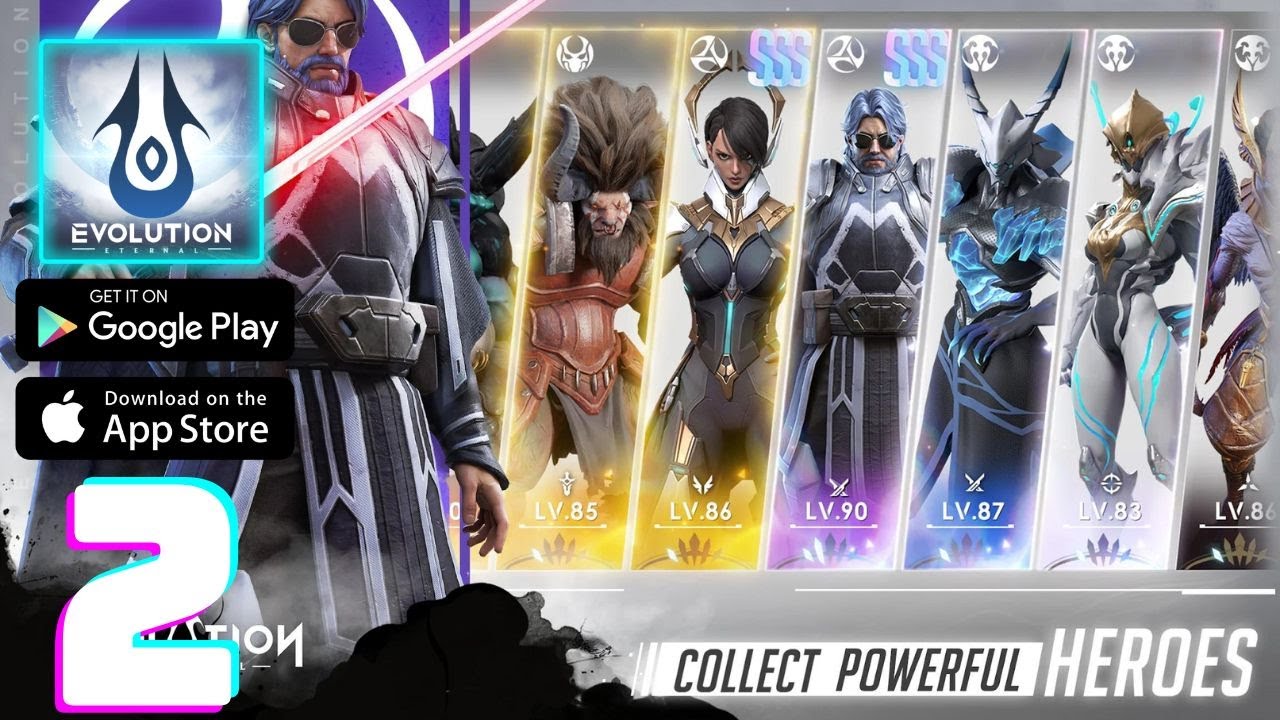 Eternal Evolution Gameplay Walkthrough Part 2 (iOS, Android)