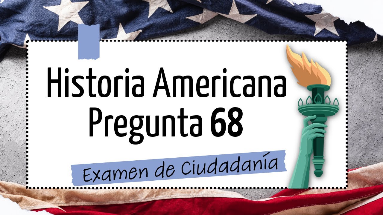 Examen de Ciudadanía Americana - PREGUNTA # 68 - Benjamin Franklin - en ESPAÑOL e INGLÉS
