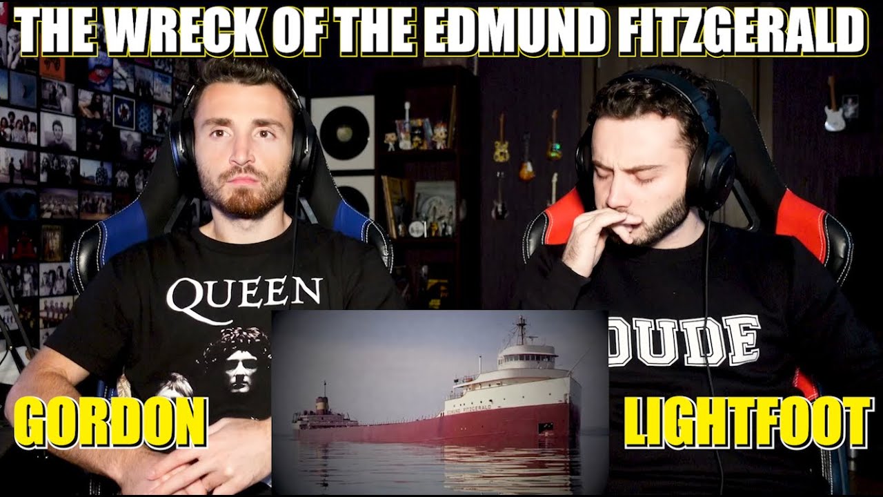 GORDON LIGHTFOOT - THE WRECK OF THE EDMUND FITZGERALD | FIRST TIME REACTION