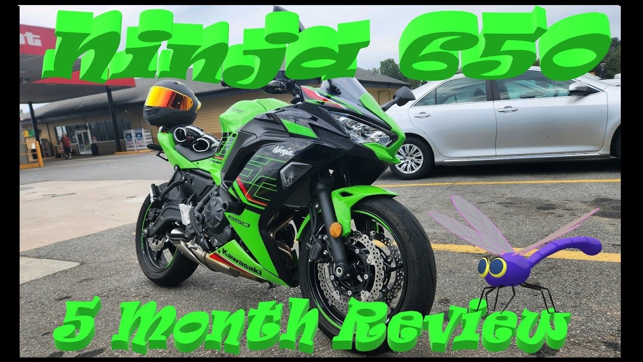 5-месячный обзор Ninja 650 2023 года — 57,8 миль на галлон!