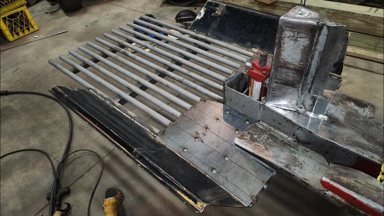 TimberWolf - Log splitter Table Grate improvements.