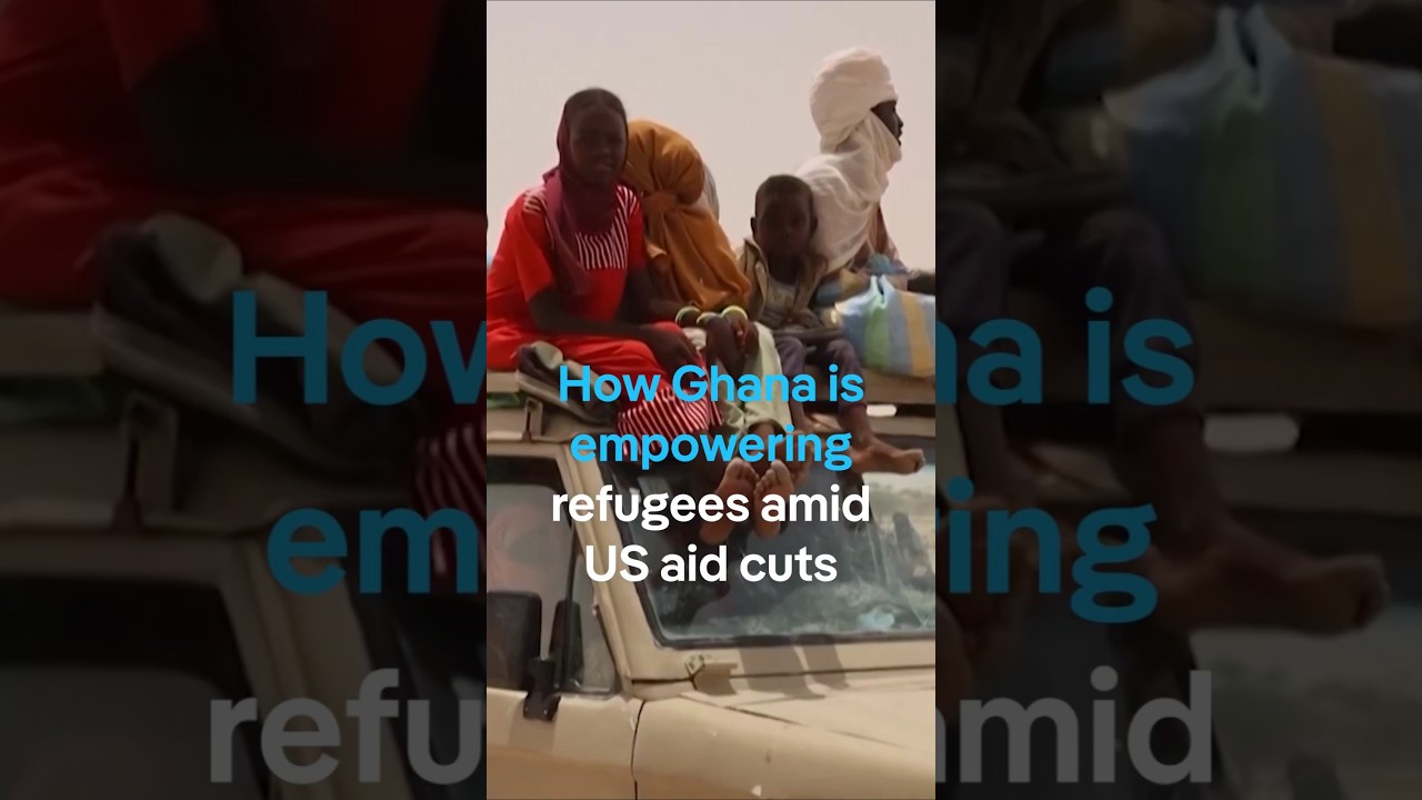 How Ghana is empowering refugees amid US aid cuts