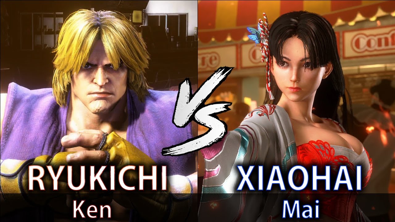 RYUKICHI (Ken) vs XIAOHAI (Mai) - [Street Fighter 6] (REPLAY)