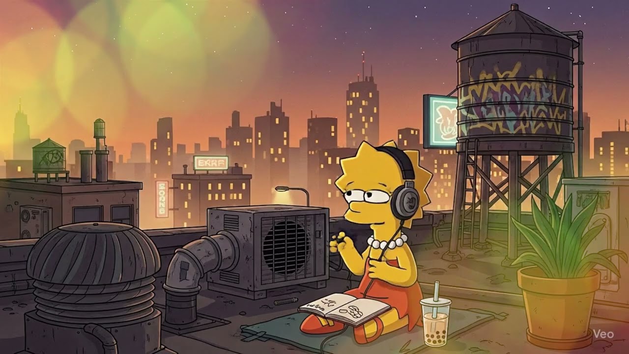 Late Night Lofi 🌙 Study Beats to Help You Focus & Sleep Anime Chill Hop Mix #cozynights #lofi