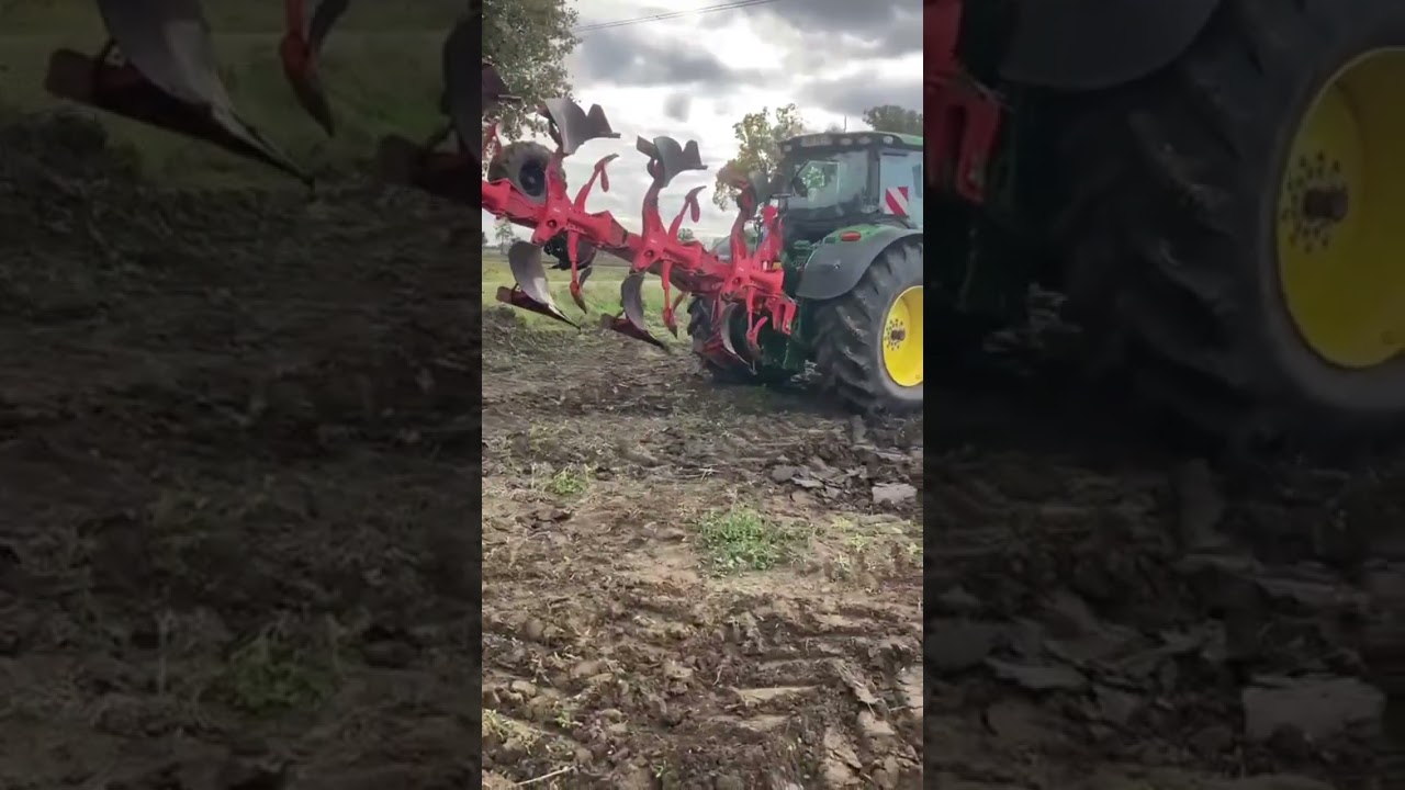 Pług KUHN VARI-MASTER L na ciężkich glebach Żuław Wiślanych - zobaczcie jak sobie poradził!