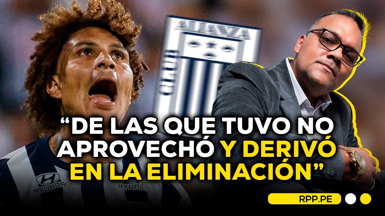 El DURO comentario de 'EL TANKE' ARIAS sobre la ELIMINACIÓN de ALIANZA LIMA #ROTATIVARPP