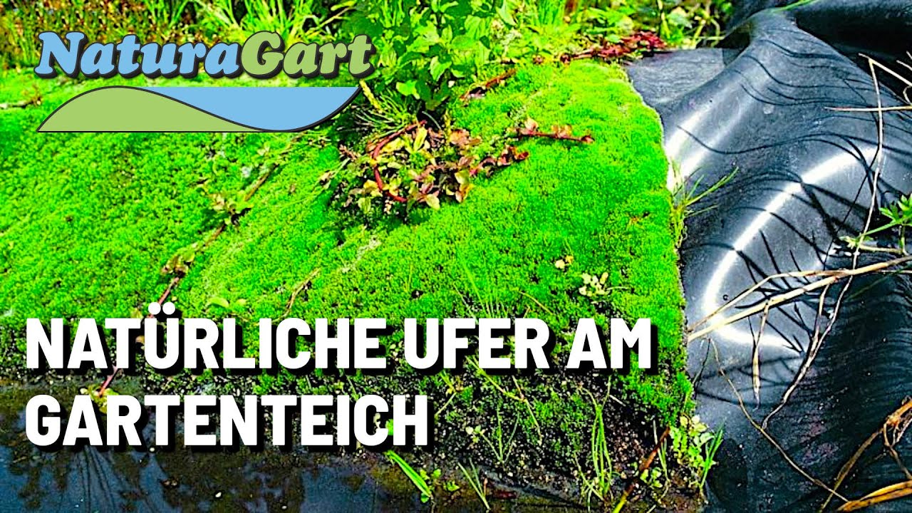 Ufermatte f&uuml;r den perfekten Teichrand