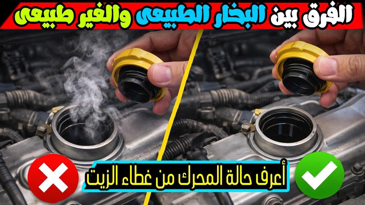 إيه الى ممكن يحصل لما تفتح غطا الزيت والمحرك يعمل ؟!