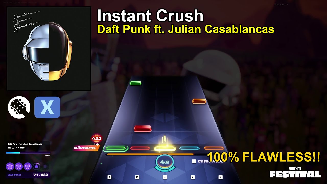Instant Crush Expert Lead 100% FC - Fortnite Festival