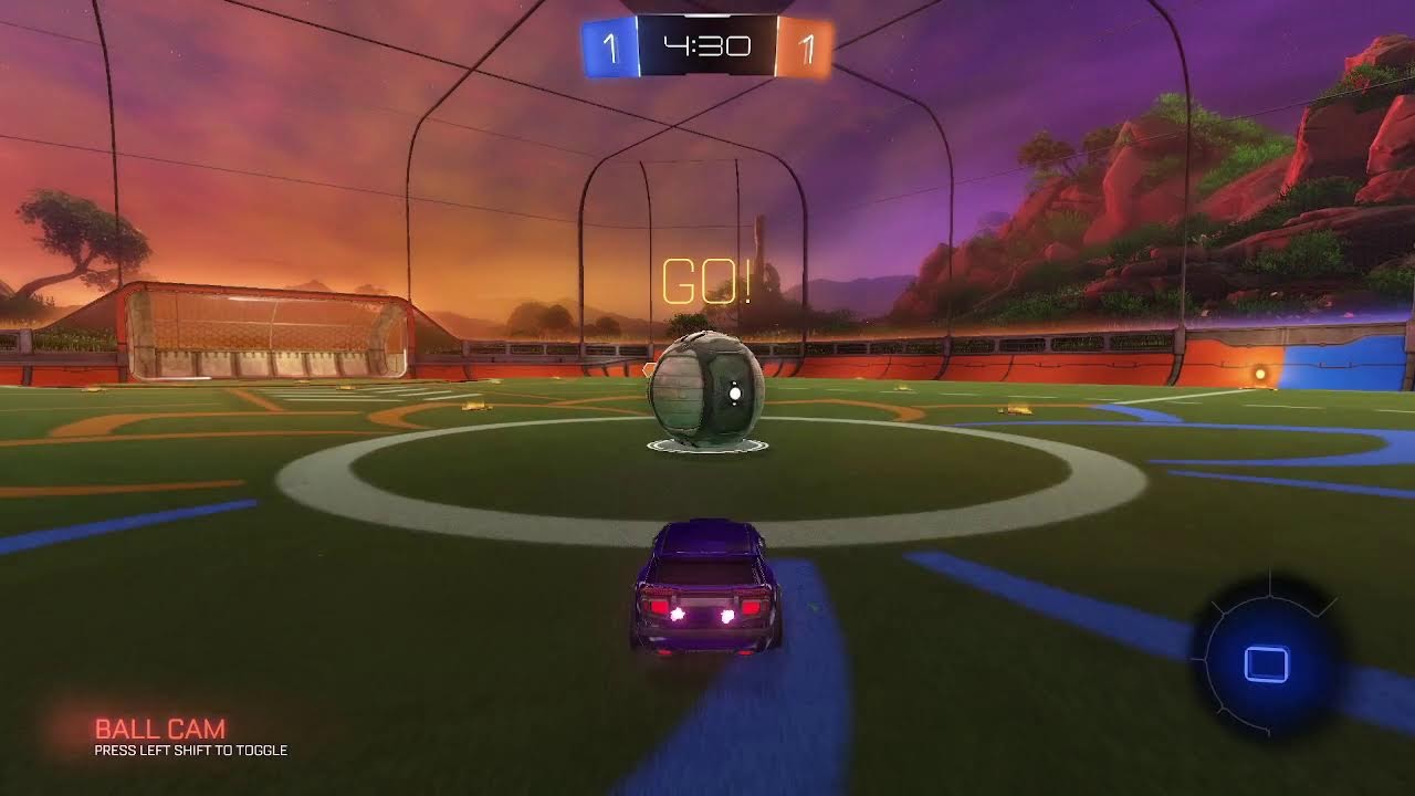 jugando rocket league   subiendo a diamante en 1v1 o 2v2 si llega gente pa jugar