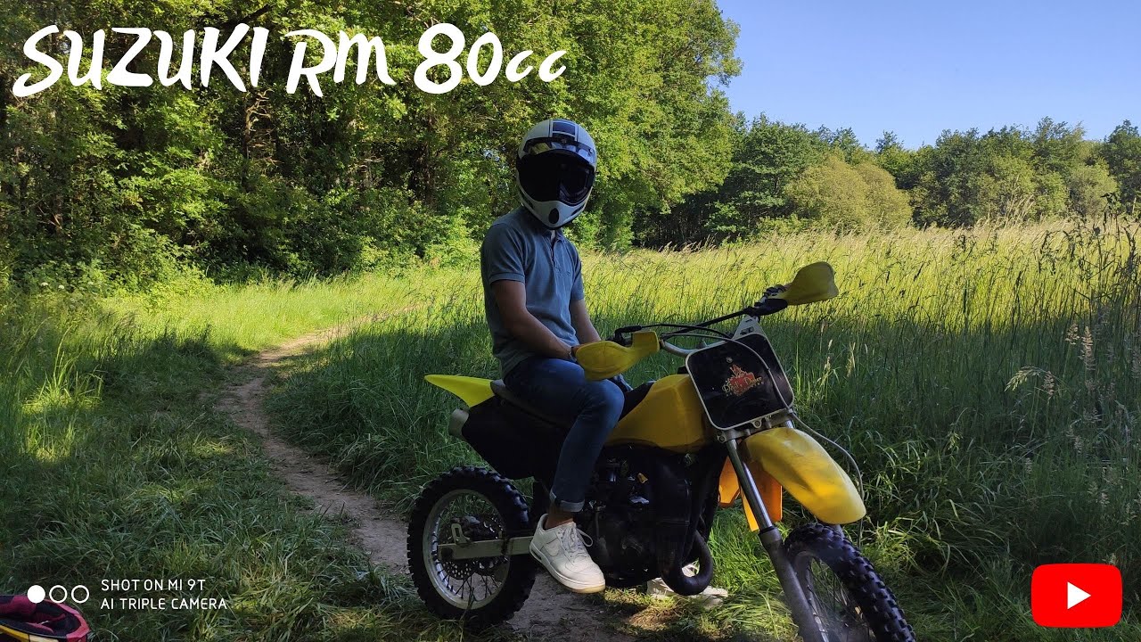 ESSAI SUZUKI RM 80cc DE 1996 - ÇA MARCHE FORT !