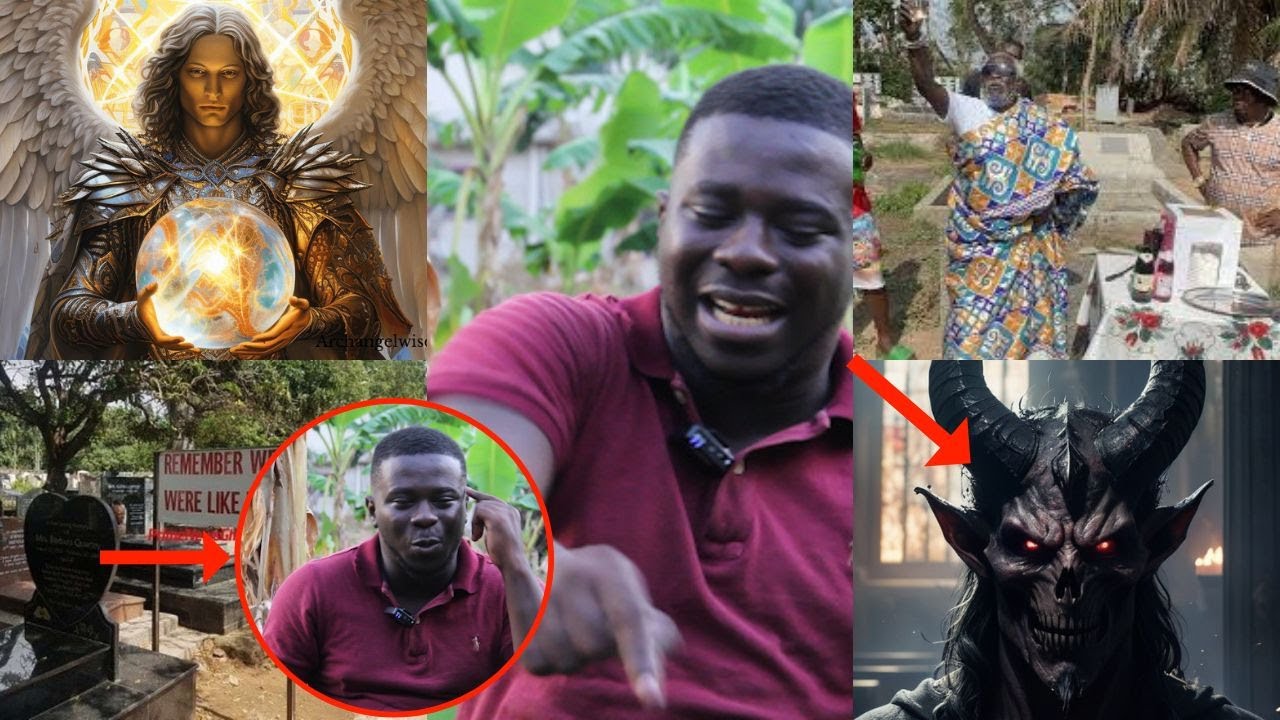 Secrets at the cemetery, life after de@th & reincarnation by Nana Wusu..