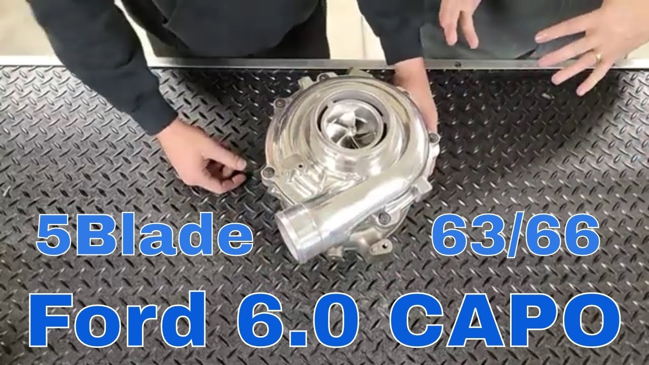 Ford 6.0 CAPO 5Blade Mafia Turbocharger variable 63/66