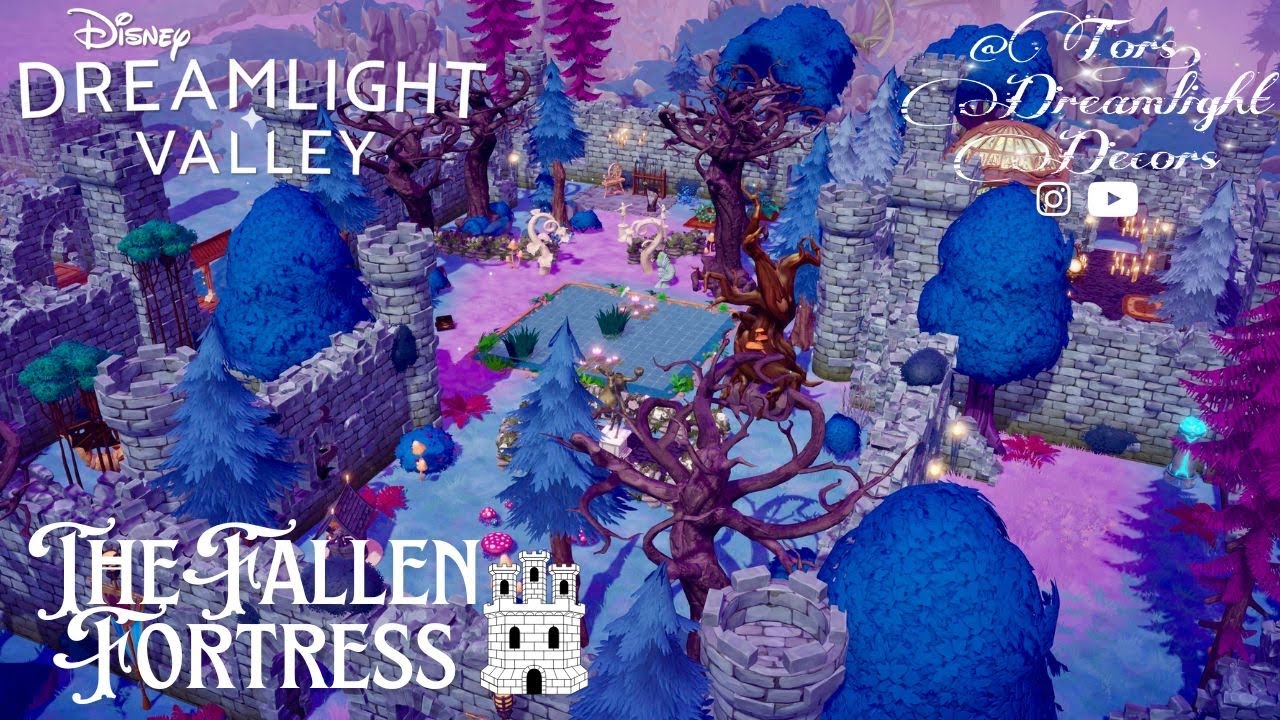 Disney Dreamlight Valley | Fallen Fortress SPEEDBUILD & WALKTHROUGH
