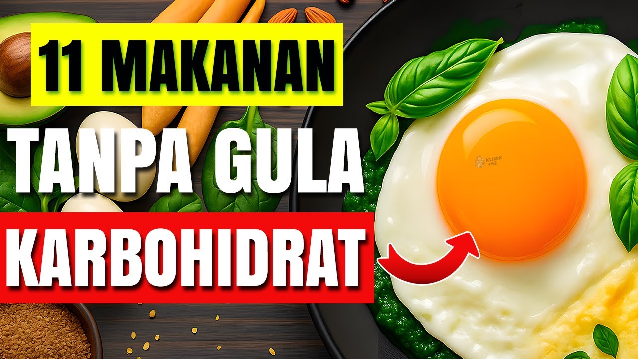 11 Makanan Super Sehat Tanpa Karbohidrat dan Gula