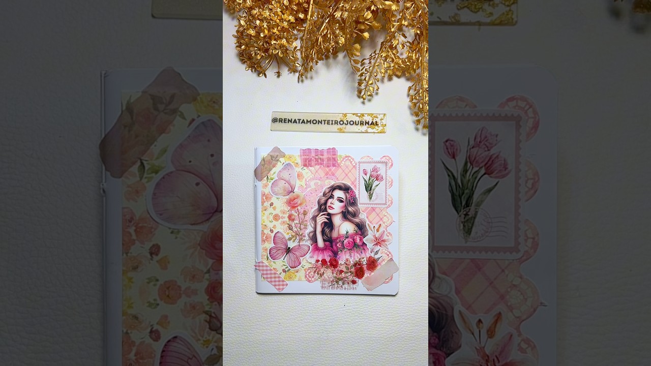 Colagem feita com itens da Papelqcola