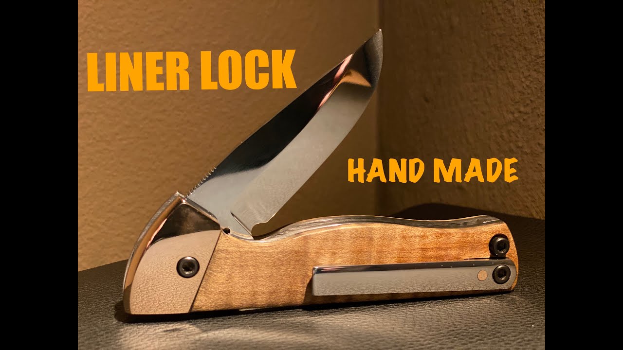 Knife making - My best liner lock knife so far