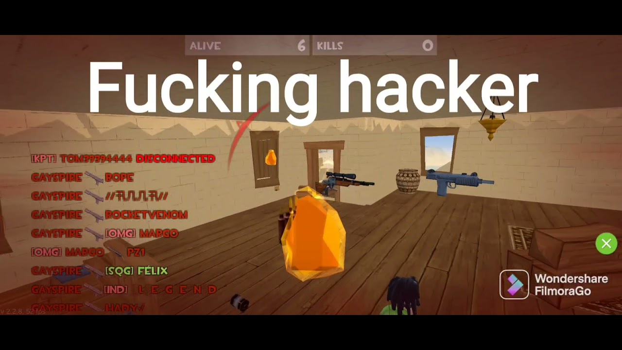 Rocket Royale - [SQG] Game 28 - Deleted this fuc-king hacker please! 🤬