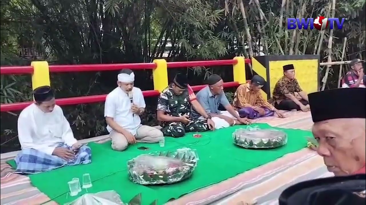 Tasyakuran dan Peresmian Jembatan Penghubung di Wilayah Kampung Kopen Lumbar dan Blumbangan