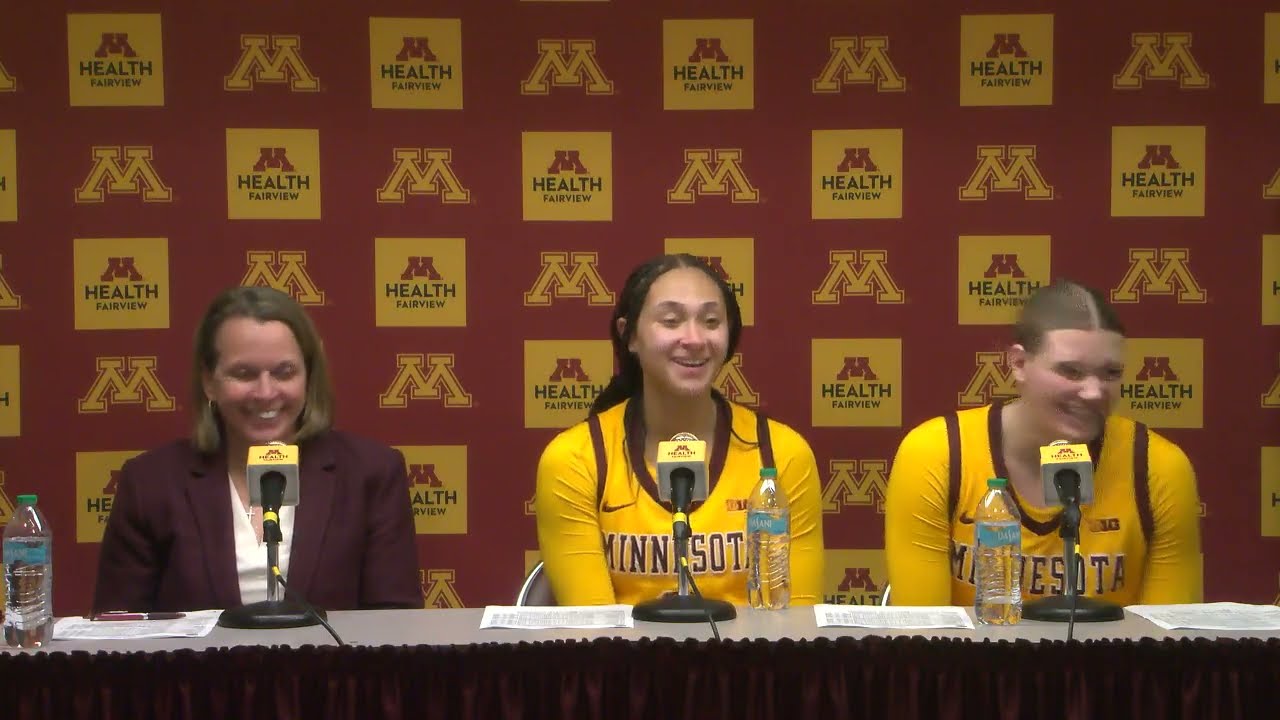 Postgame Press Conference: Gopher Women's Basketball vs. Wisconsin