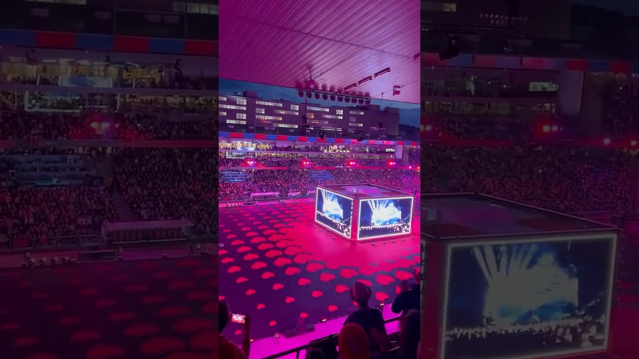 Eurovision 2025: Live reaction to Melody - Esa diva &bull; Grand Final watching in St. Jakob-Park