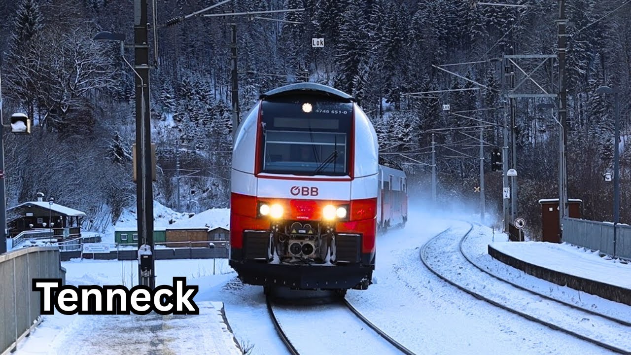 Züge im Schnee ★ Tenneck ★ 03.01.2026