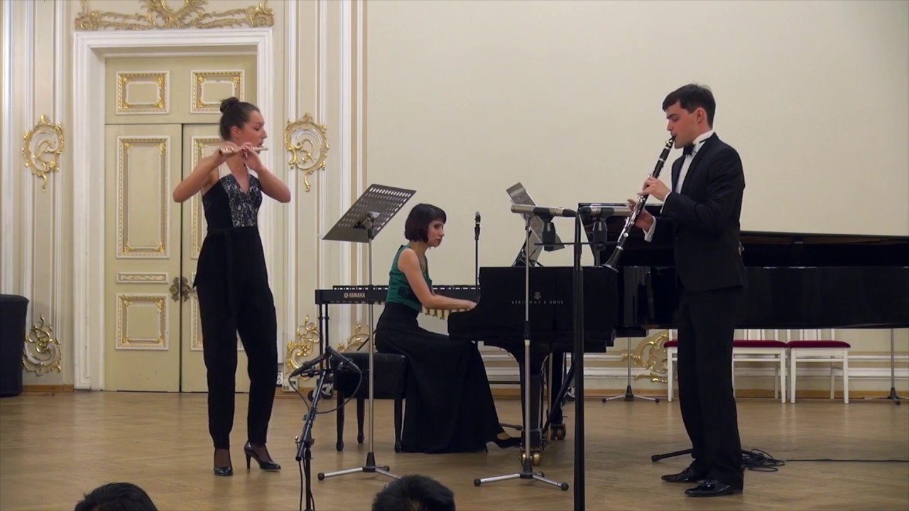 Russell Peterson - Trio for flute, clarinet and piano (2009), III mvm.