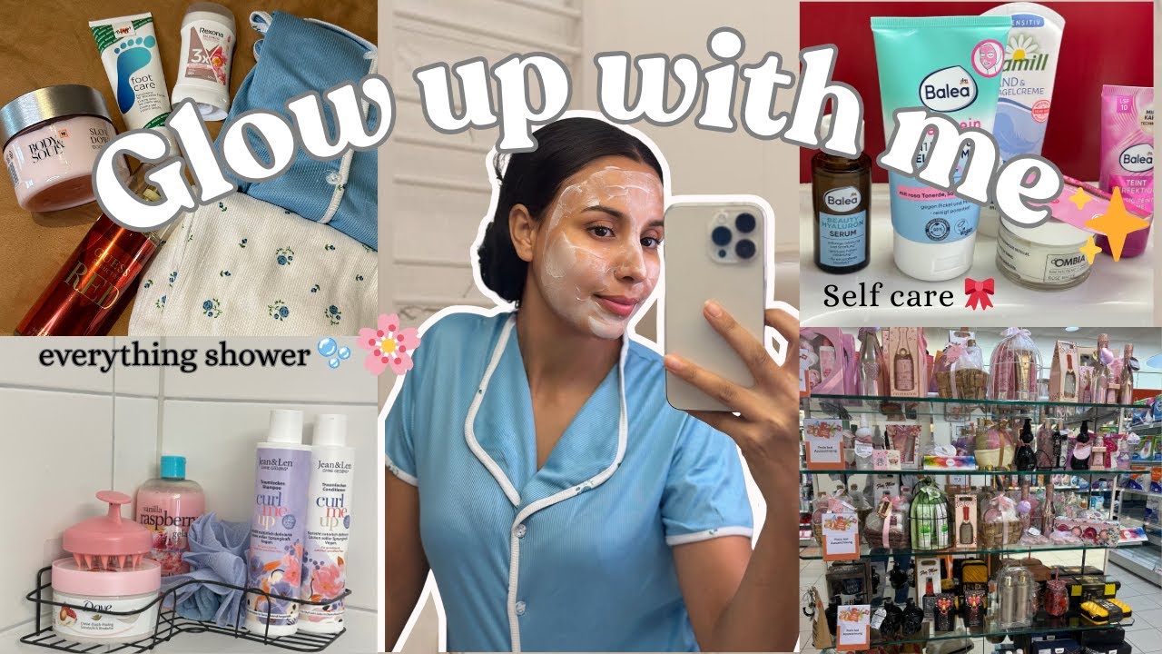 روتيني للعناية مع نهاية الصيف✨(دوش + عناية + مشترياتي)💖 Glow Up & Self Care