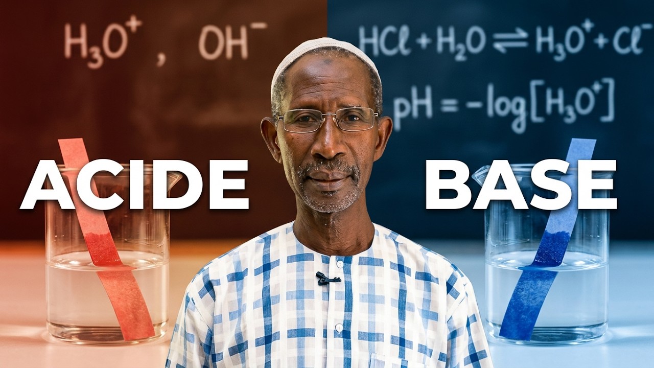 Cours - Troisième - PC: Chimie / Révision sur les solutions Aqueuses - Acides et Bases / M. Ndiaye
