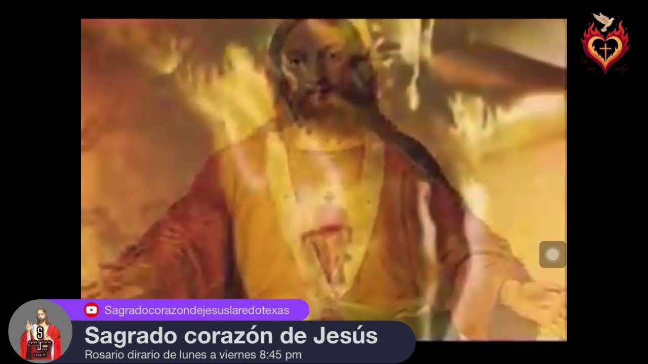 Rosario 📿 al Sagrado Corazón de Jesús
