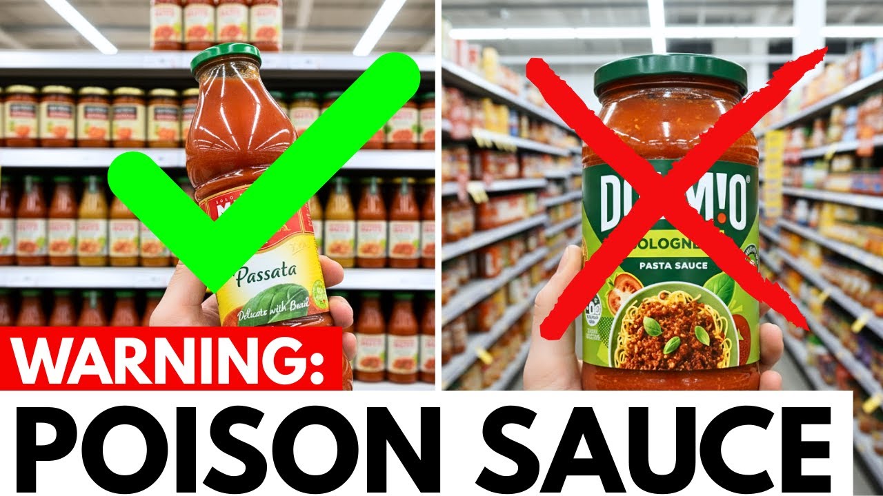 5 REVOLTING Supermarket Pasta Sauces You Must DITCH Now (3 That Are Actually Safe)
