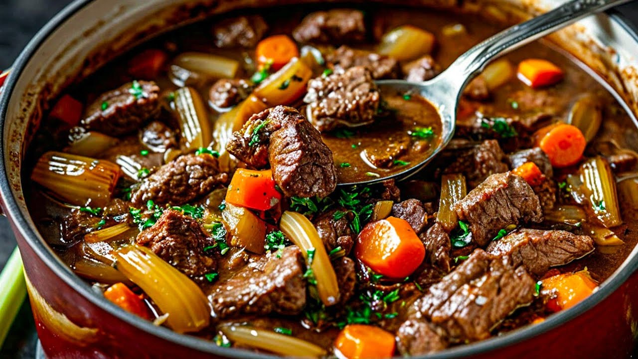 Rindfleisch, von dem Sie es nicht übers Herz bringen, sich loszureißen. Es ist so lecker❗
