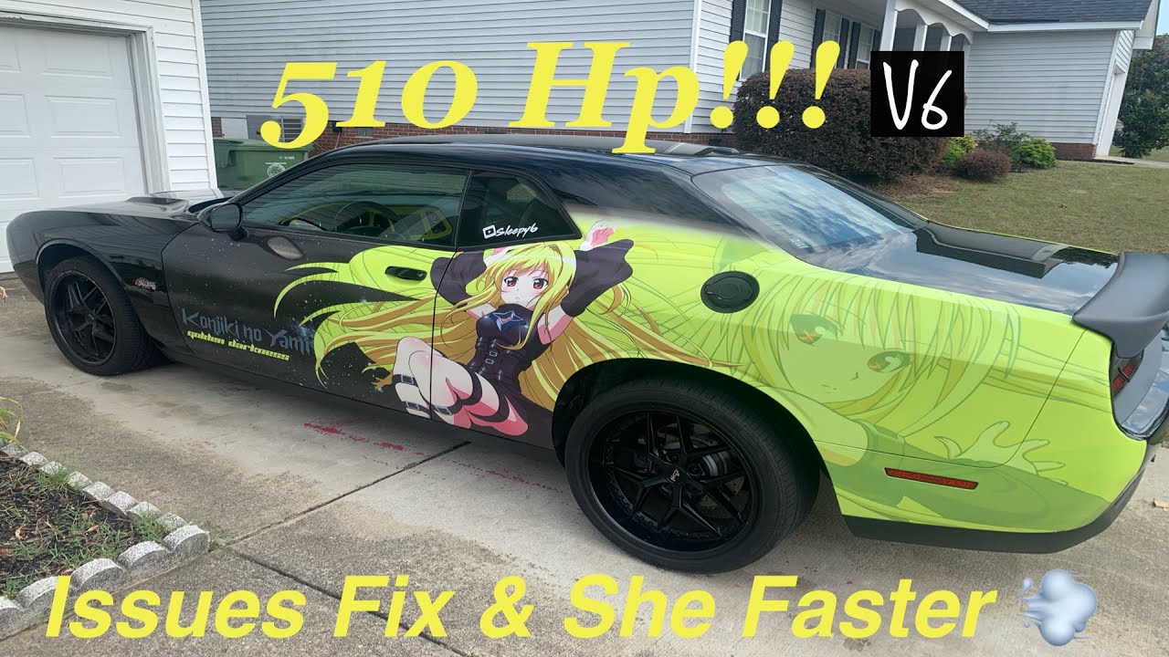 V6 Challenger hits the Dyno!!! 510 HP Strong!!!!!
