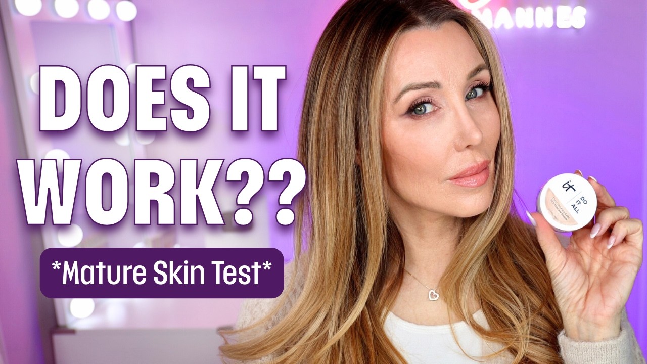 Does this IT Cosmetics Face Balm really DO IT ALL on my 55 Year Old Skin?