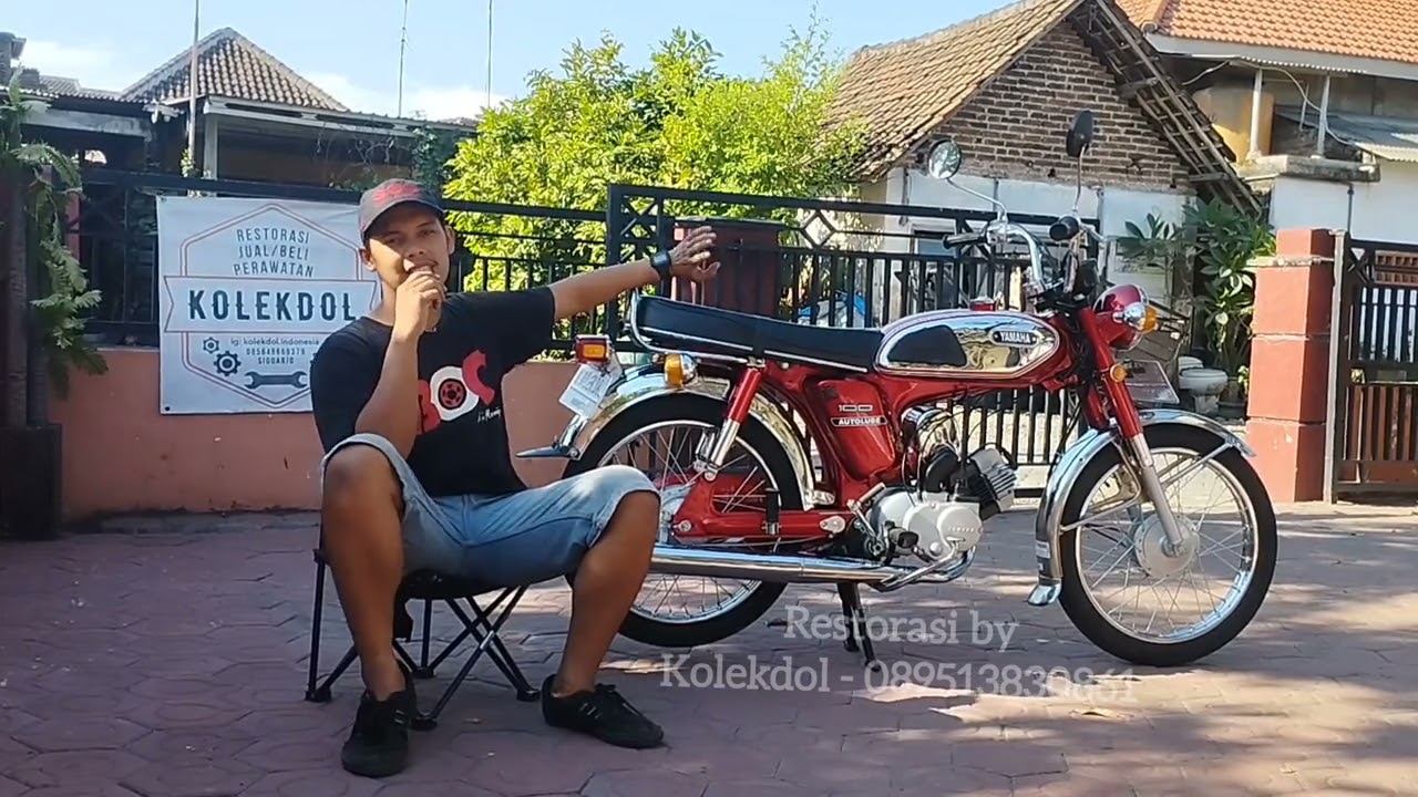 Restorasi Yamaha L2 Super kecil / L2 S eltuji