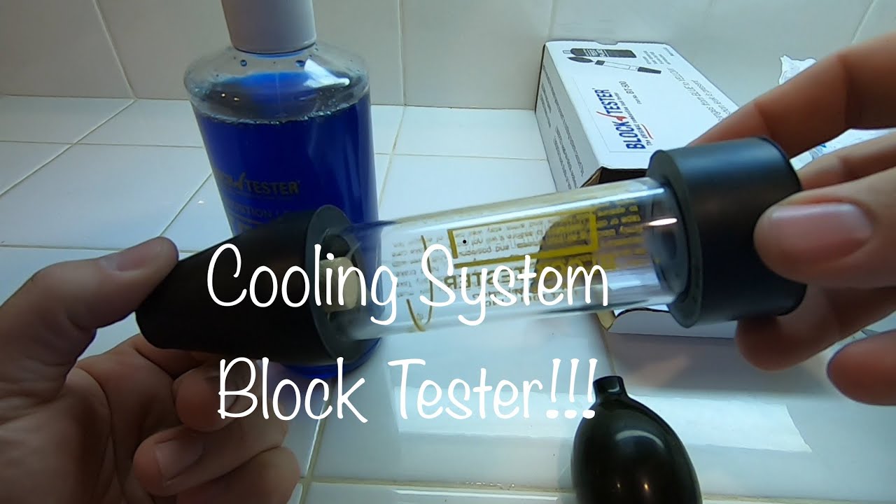 Part 2 Block Tester BT-500 Unbox 2003 Toyota Camry Solara Head and Gasket Test How To
