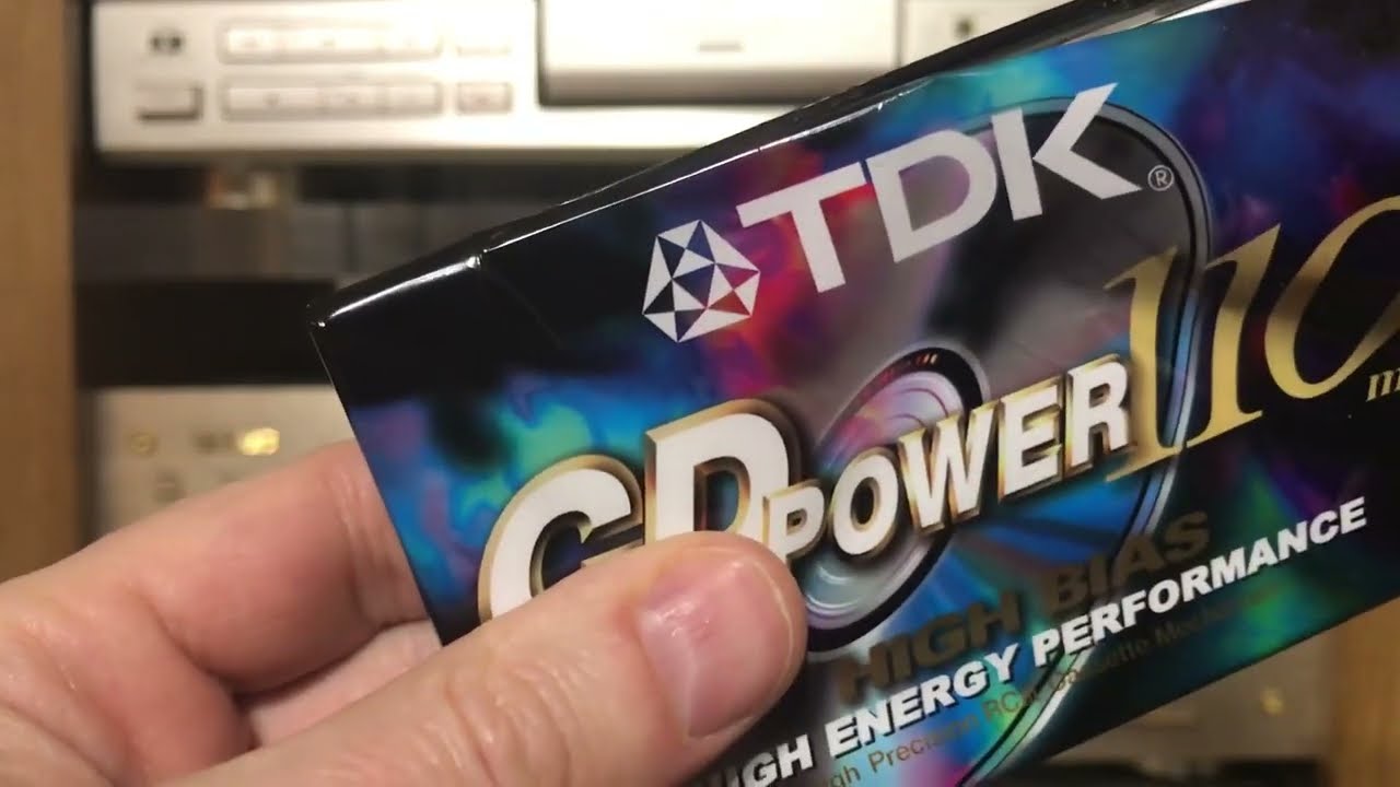 TDK CD Power 110 - 1999 года. Assembled in Thailand.