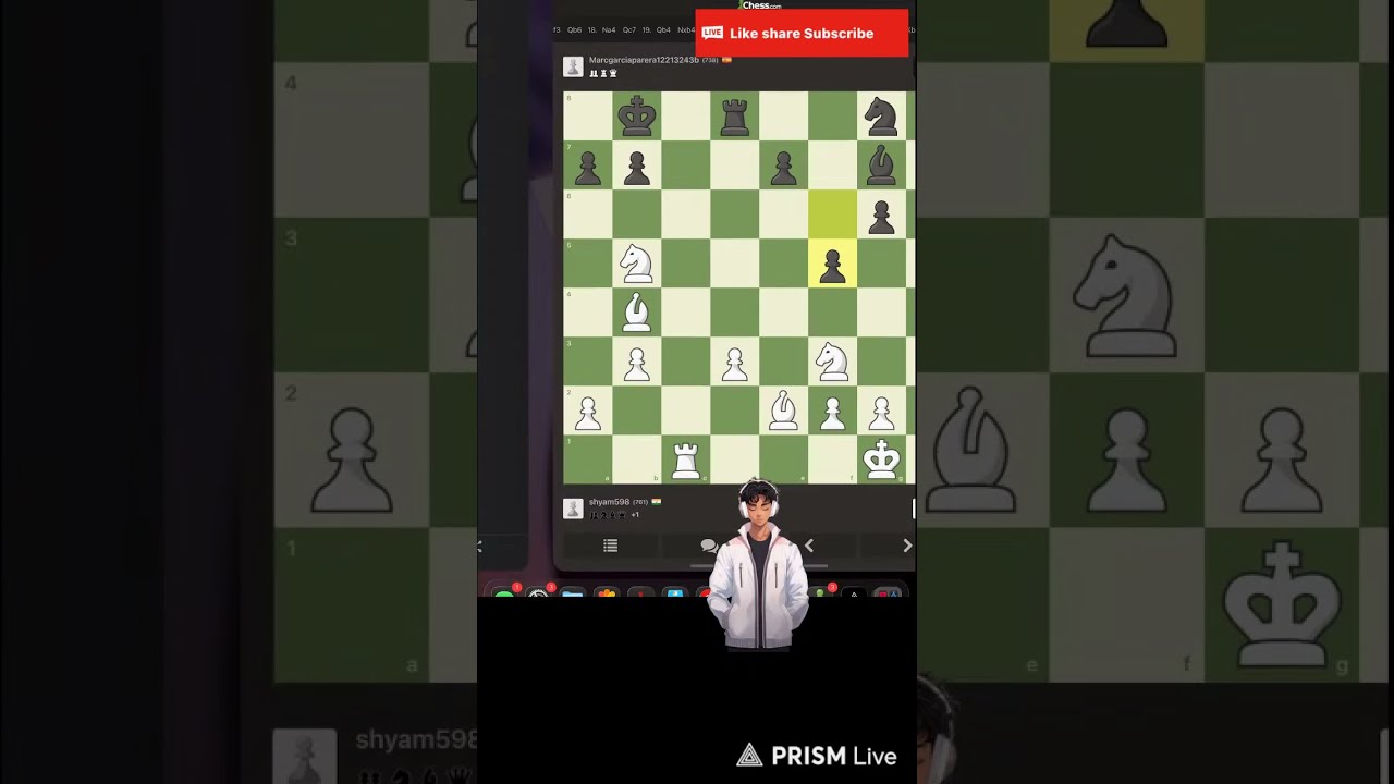 01 Live Chess Streaming ♟️ | Real-Time Games & Subscriber Interaction