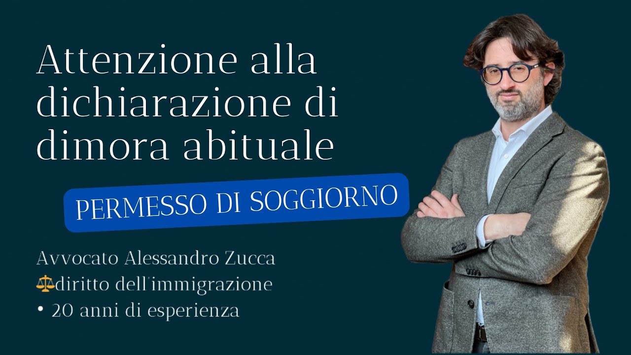 Rinnovo permesso di soggiorno: non dimenticare la dichiarazione di dimora abituale