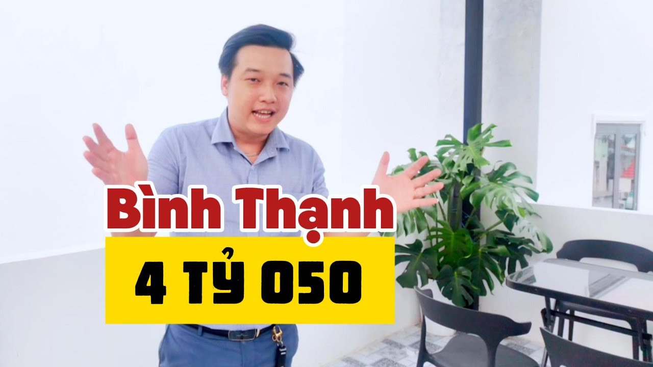 Chỉ 4 đồng hơn - nhà Bình Thạnh 2 lầu sân thượng - Tặng FULL NỘI THẤT