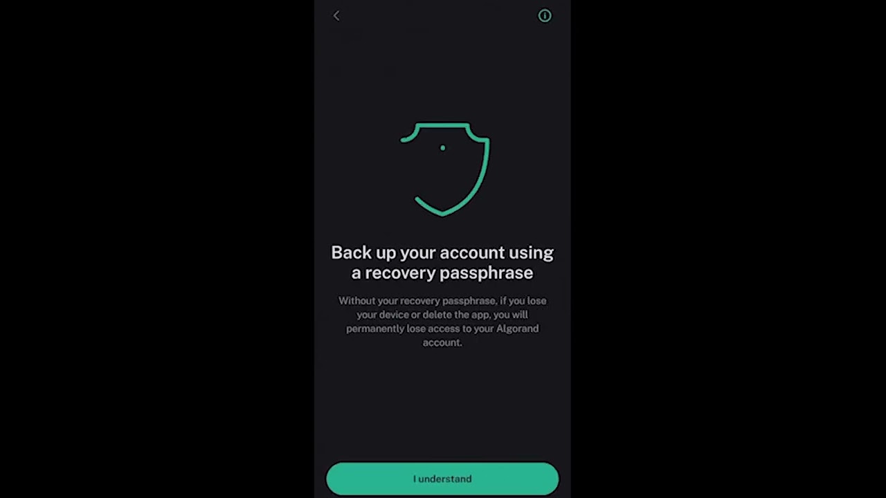How to Create a Wallet for Algofi