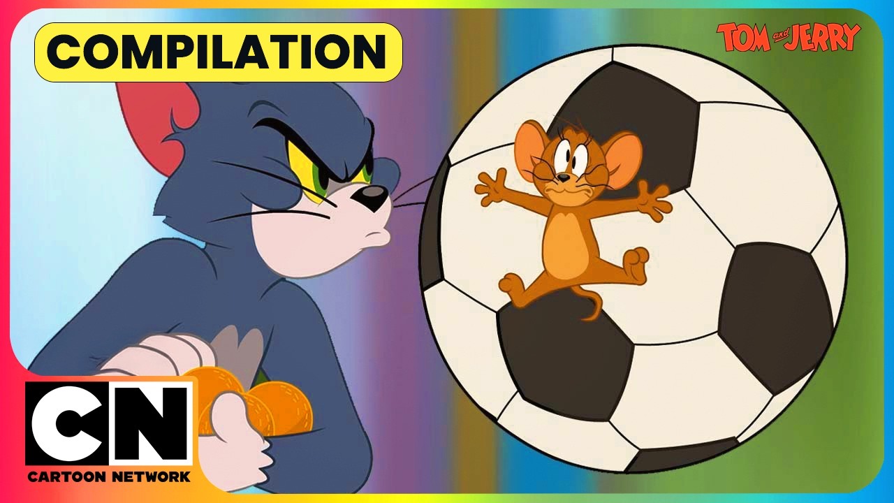 The Cartoon Clash of Champions🐱🐭| Tom & Jerry🤪| Cat & The Mouse Cartoon🐭| @cnindia