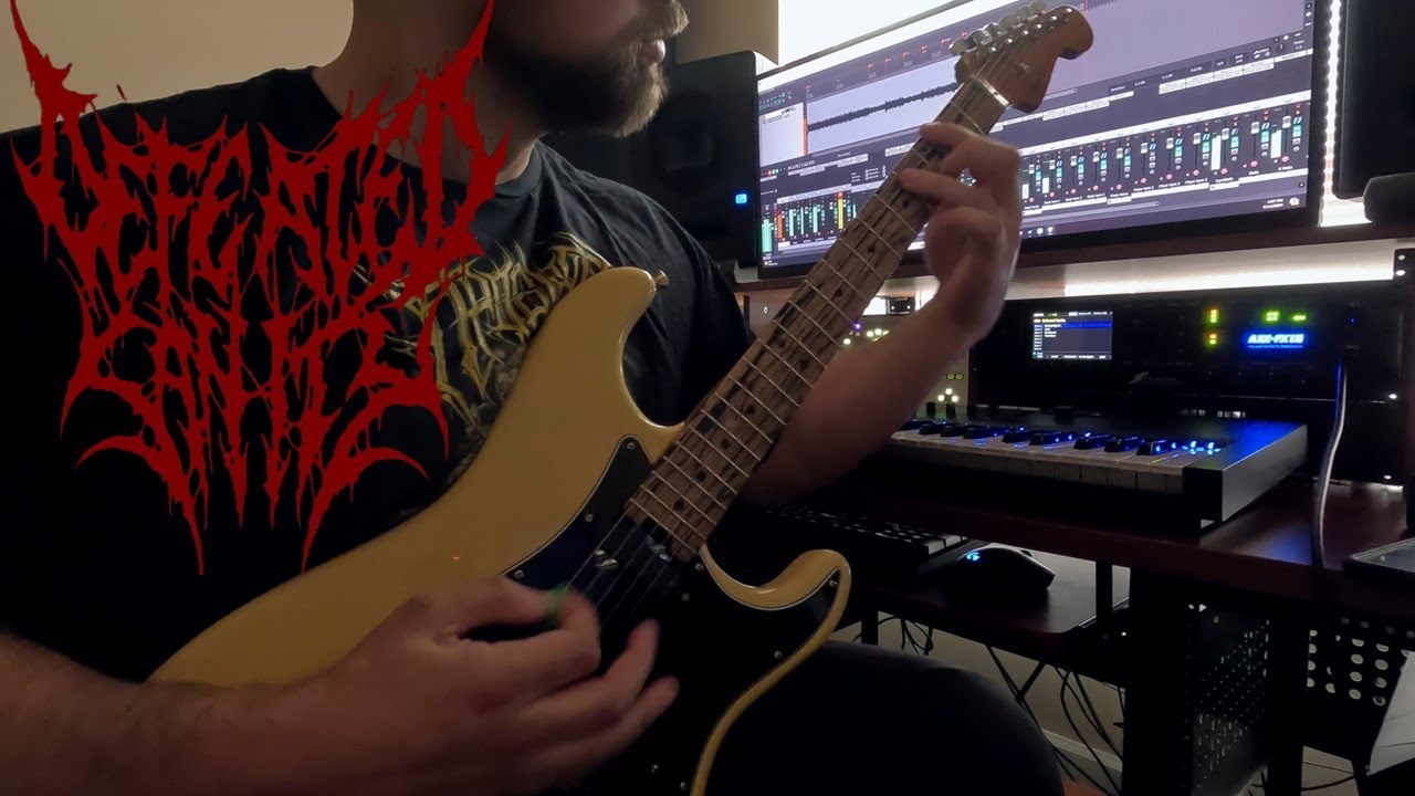 Defeated Sanity - Introitus (guitar cover)