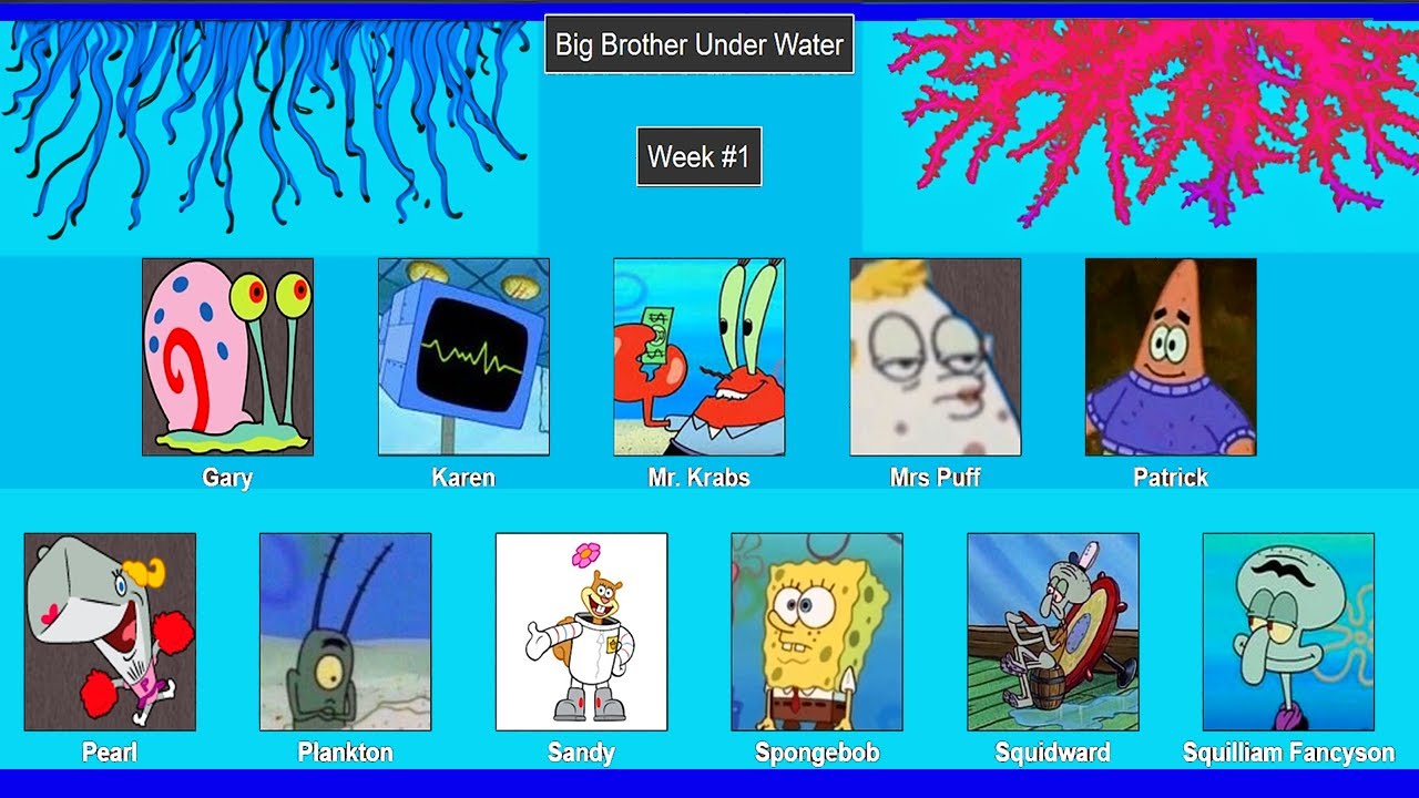 Total Drama Bikini Bottom: Big Brother Under the Sea