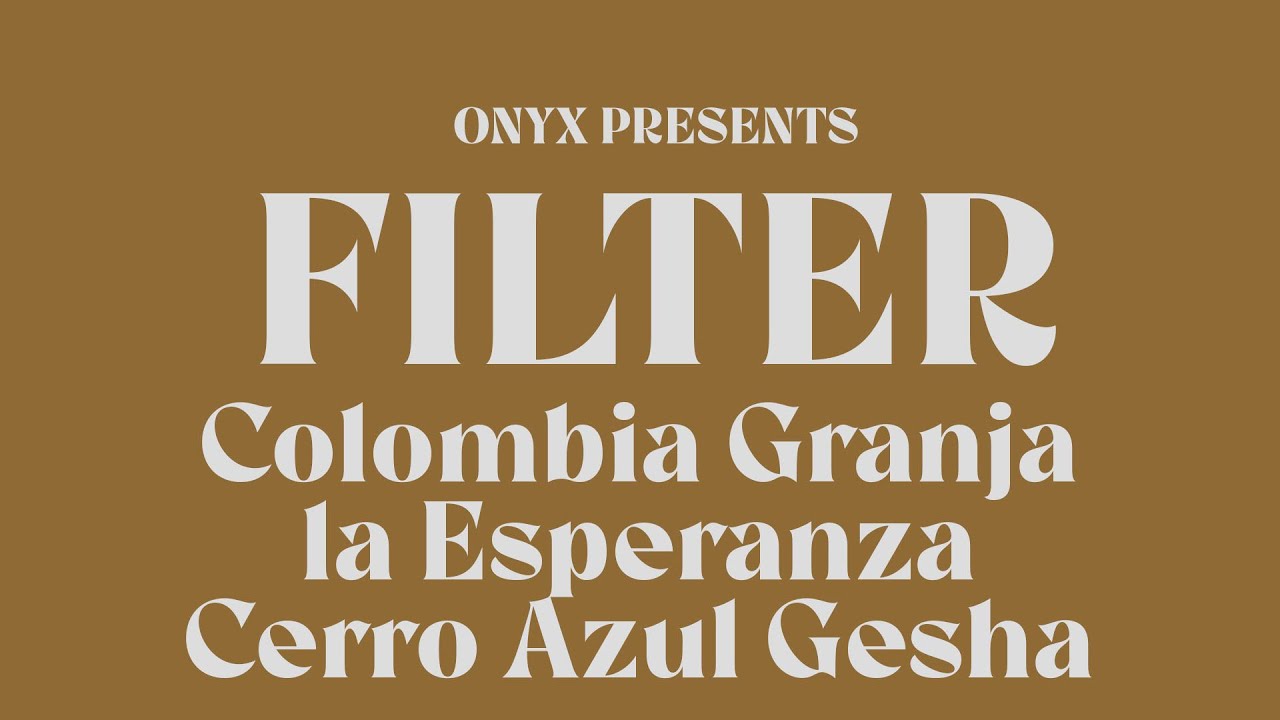 Brew Guide Colombia Granja la Esperanza Gesha