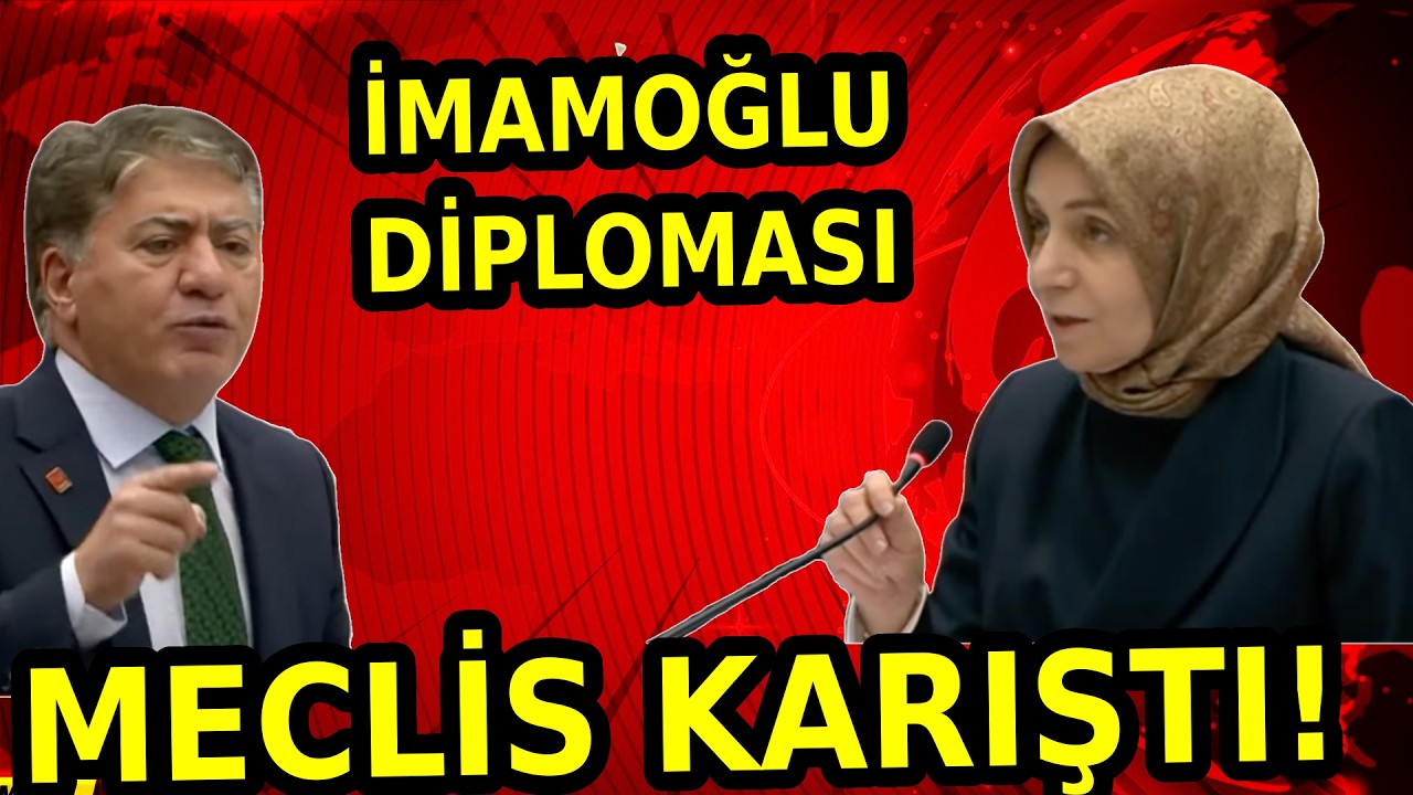 Ekrem İmamoğlu'nun Diplomasına Leyla Şahin Usta İle Murat Emir Ne Dedi? Meclis'te O Anlar! #imamoğlu