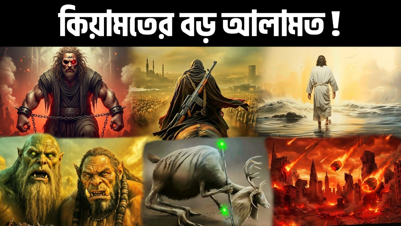 ‎কিয়ামতের বড় আলামত | দাজ্জাল, ইমাম মাহদি, ঈসা আঃ ইয়াজুজ-মাজুজ, দাব্বাতুল আরদ | IHS Bangla