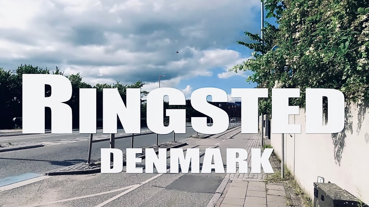 92. Как выглядит датский городок-RINGSTED, DENMARK.