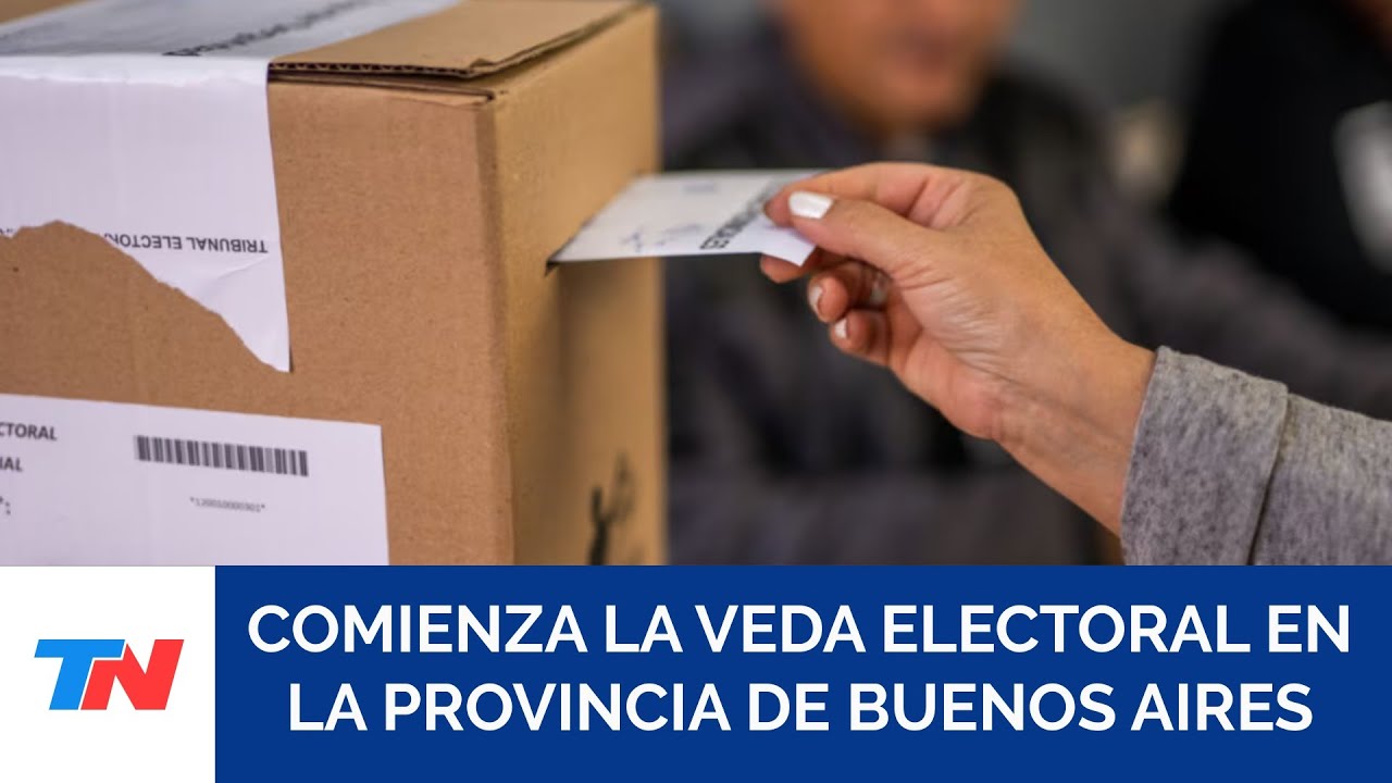 Veda electoral en la provincia de Buenos Aires: a qu&eacute; hora comienza y cu&aacute;ndo termina