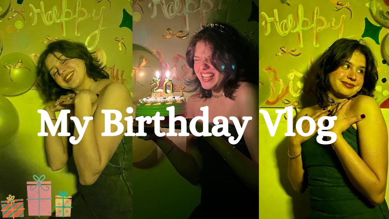 My 20th Birthday Vlog❤️